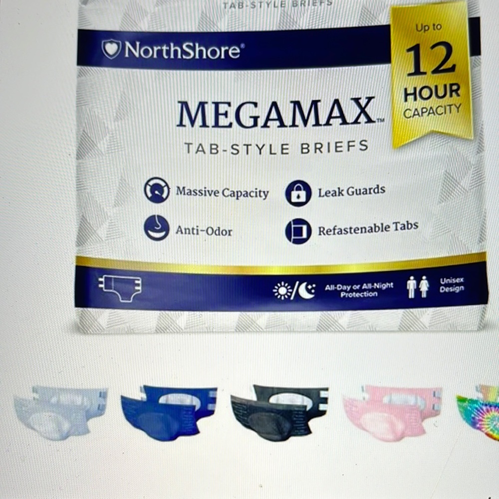 NorthShore Megamax Tab Style Briefs